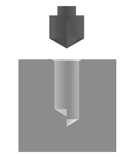 Step 2: Countersink